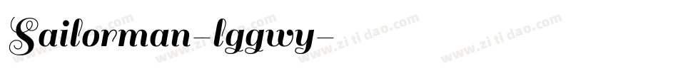 Sailorman-lggwy字体转换