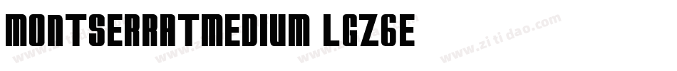 MontserratMedium-lgZ6e字体转换
