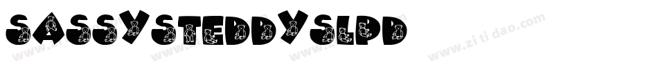 SassysTeddys2-L3pD字体转换