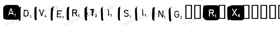 Advertising-3R7X字体转换