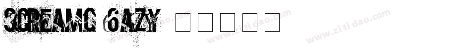 Screamo-6aZY字体转换