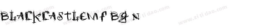 Blackcastlemf-BG5n字体转换
