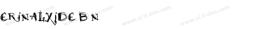 ErinalWide-B5n字体转换