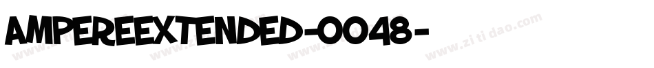 AmpereExtended-Oo48字体转换