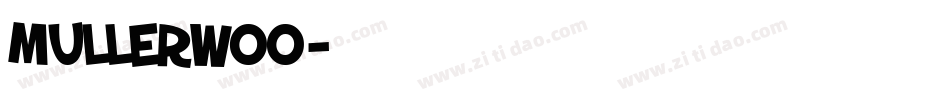 MullerWOo字体转换