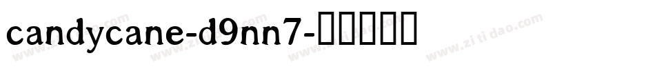 Candycane-d9nn7字体转换