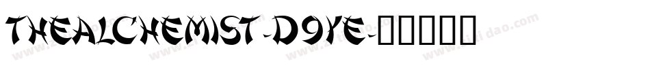 TheAlchemist-d9yE字体转换
