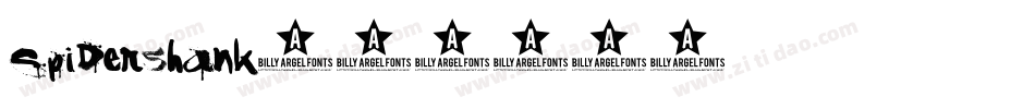 Spidershank字体转换