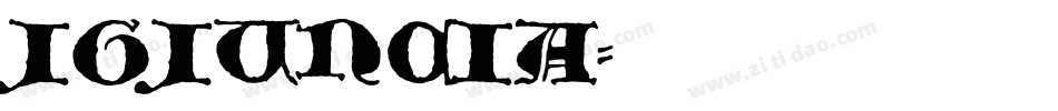 JGJUNCIA字体转换