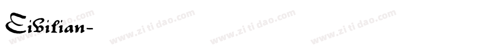 Civilian字体转换