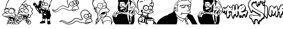 SimpsonsTreehouseOfHorror-R3qE字体转换 SimpsonsTreehouseOfHorror-R3qE字体转换