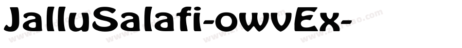 JalluSalafi-owvEx字体转换
