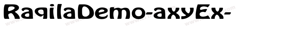 RaqilaDemo-axyEx字体转换