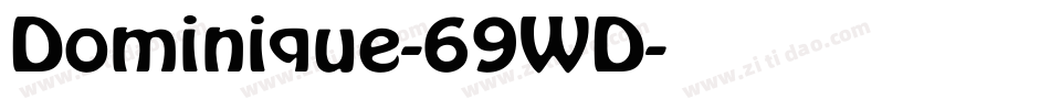Dominique-69WD字体转换