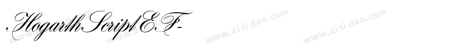 HogarthScriptEF字体转换