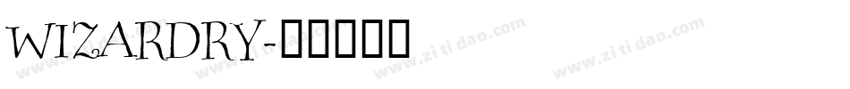WIZARDRY字体转换