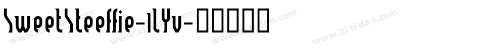 SweetSteeffie-1lYv字体转换