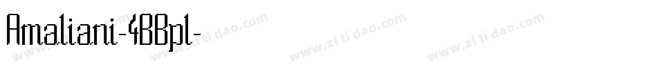 Amaliani-4BBpl字体转换