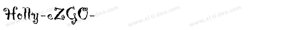 Holly-eZGO字体转换
