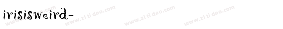 irisisweird字体转换