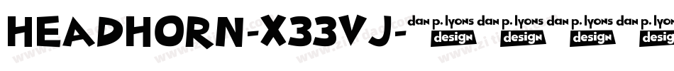 Headhorn-x33Vj字体转换