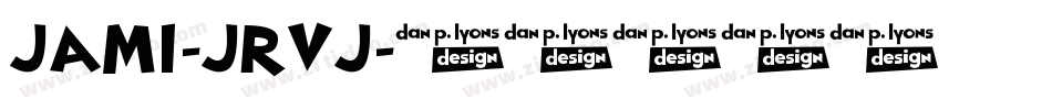 Jami-JRVj字体转换