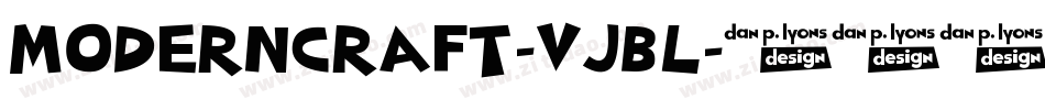ModernCraft-VjBl字体转换 ModernCraft-VjBl字体转换