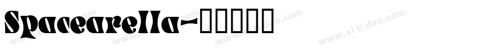 Spacearella字体转换