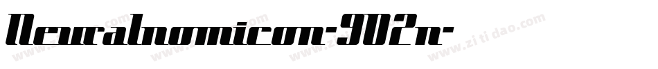 Neuralnomicon-9O2n字体转换