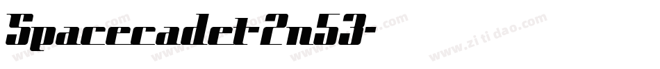 Spacecadet-2n53字体转换