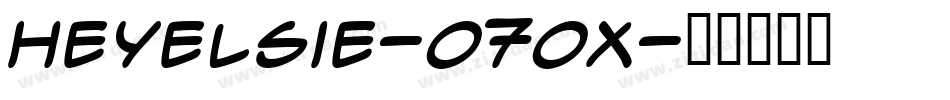 HeyElsie-o7Ox字体转换