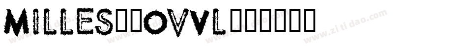 Milles-2OvVl字体转换