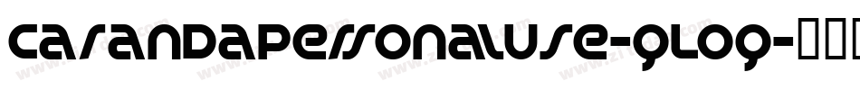 CarandaPersonalUse-qLOq字体转换