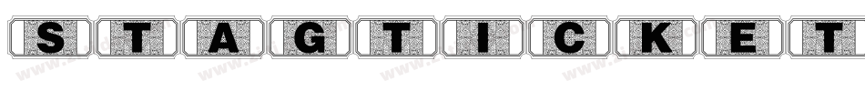 Stagtickets-Kd77字体转换