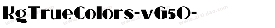 KgTrueColors-vG5O字体转换 KgTrueColors-vG5O字体转换