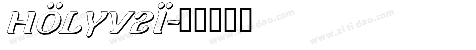 Holyv2i字体转换