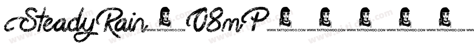SteadyRain-O8mP字体转换