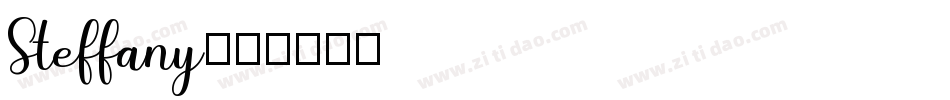 Steffany字体转换