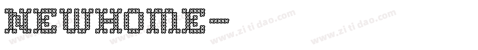 NewHome字体转换