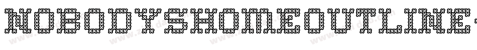NobodysHomeOutline-zPJ0字体转换