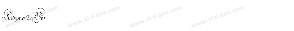 Kidzone-2qVv字体转换
