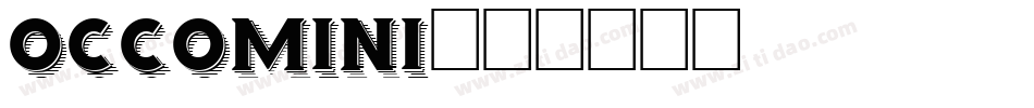 Occomini字体转换