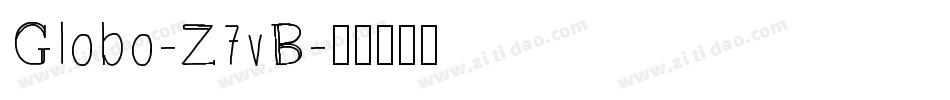 Globo-Z7vB字体转换