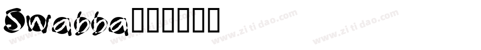 Swabba字体转换