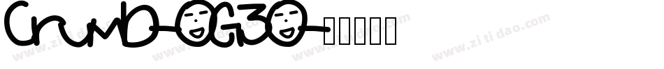Crumb-OG3O字体转换