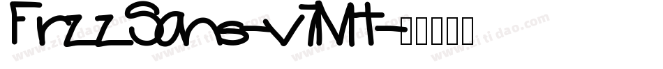 FrzzSans-v7M4字体转换