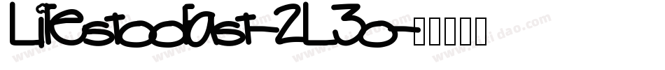 Lifestoofast-2L3o字体转换