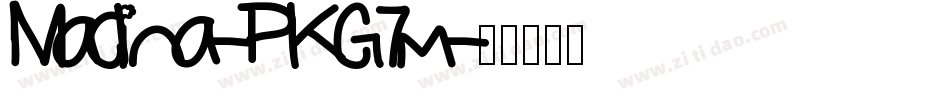 Madina-PKG7m字体转换 Madina-PKG7m字体转换
