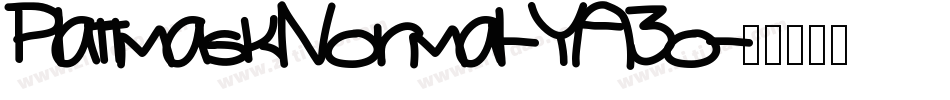 PlattmaskNormal-YA3o字体转换