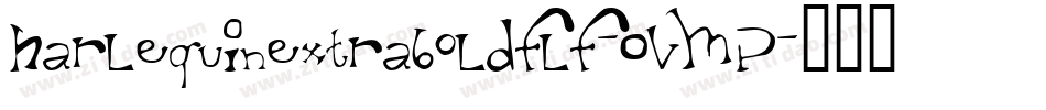 Harlequinextraboldflf-OVMp字体转换